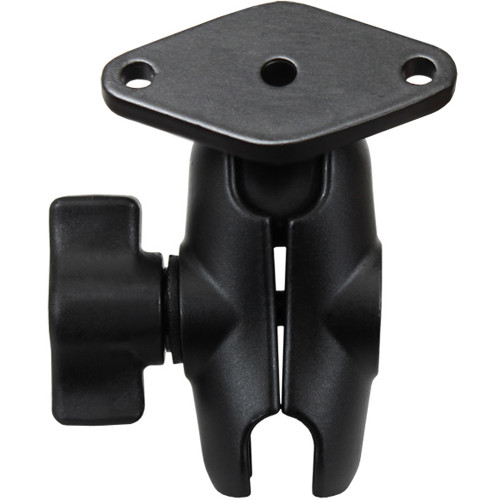 RAM Mount Short Double Socket Arm w\/Diamond Base [RAM-B-103-A-238U]