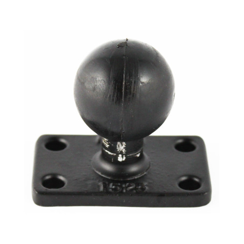 RAM Mount 1.5" x 2.5" Rectangle Base w\/1.5" Ball [RAM-202U-1525]