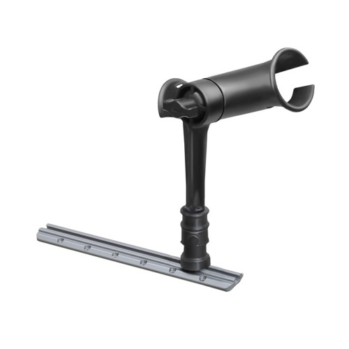 RAM Mount Ram Tube Jr. Rod Holder w\/ 6" Post & Adapt-A-Post Track Mounting Base [RAP-390-AAPU]