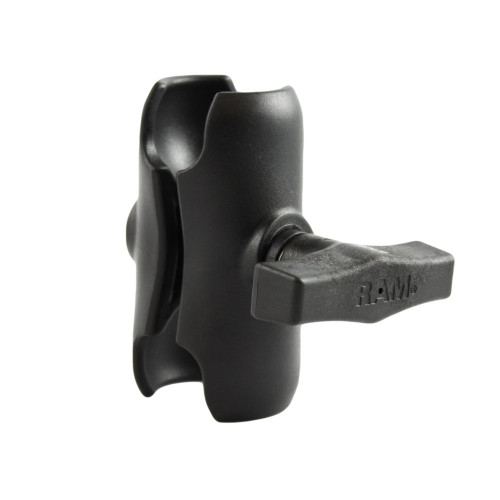 RAM Mount Composite Short Double Socket Arm f\/1.5" Ball Base [RAP-201U-B]