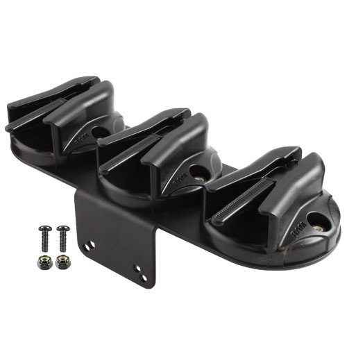 RAM Mount RAM Triple Microphone Clip w\/90-Degree Bracket f\/RAM Tough-Box [RAM-VC-MC3]