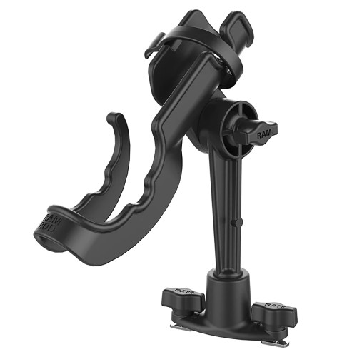 RAM Mount RAM ROD Fishing Rod Holder w\/Dual T-Bolt Track Base [RAP-114-421]