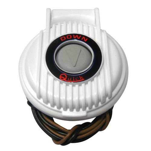 Quick 900\/DW Anchor Lowering Foot Switch - White [FP900DW00000A00]