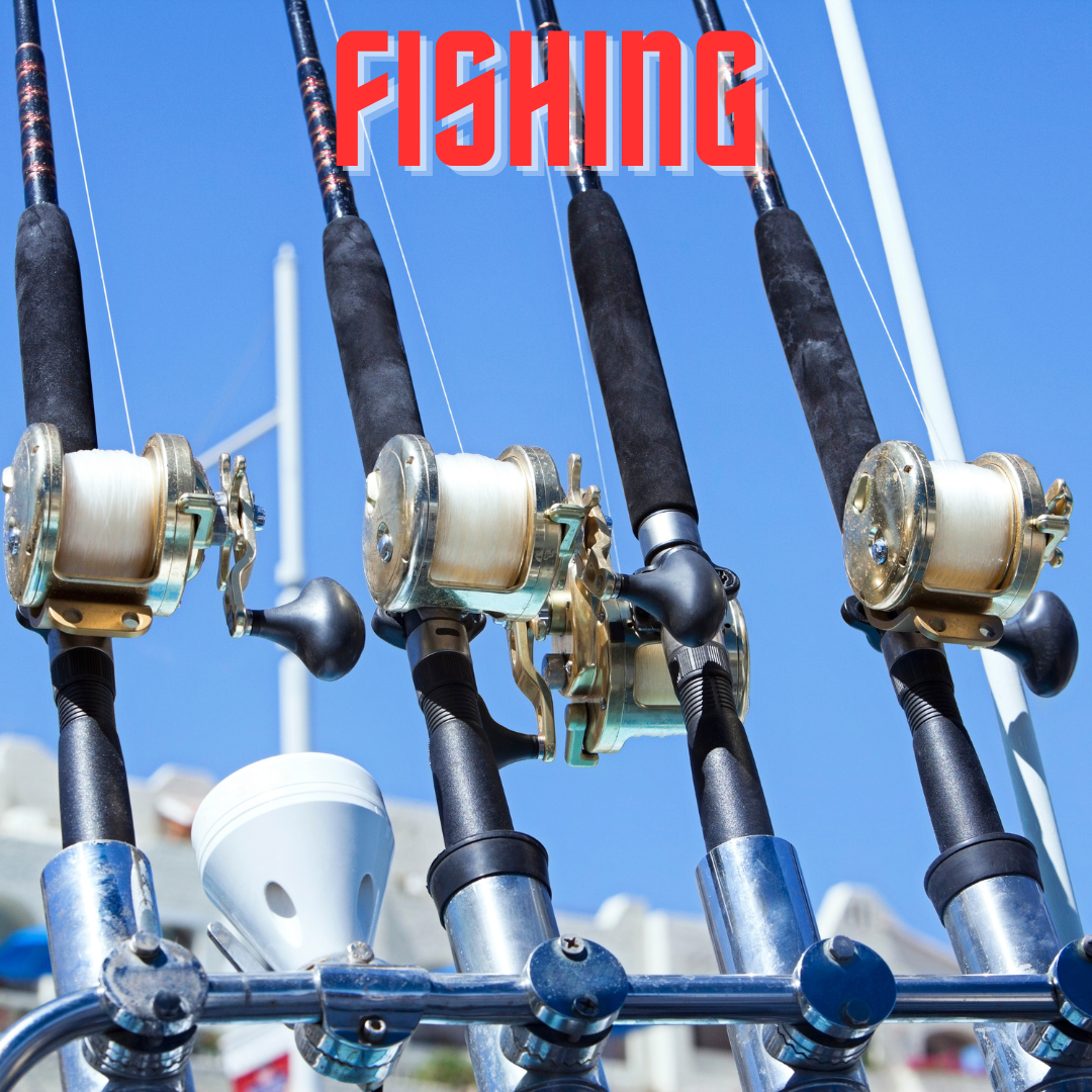 U.P. Marine Company fishing products for trolling, rod holders, deep water fishing, and tackle storage