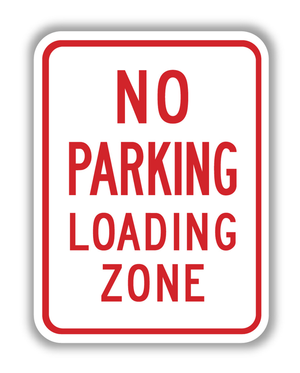 No Parking Bus Stop Traffic Sign with Arrow, SKU: X-R7-107