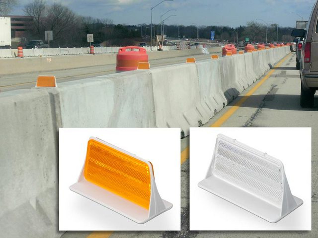 デルタバリア JD-series Barrier Delineator - Barrier Accessories | TAPCO