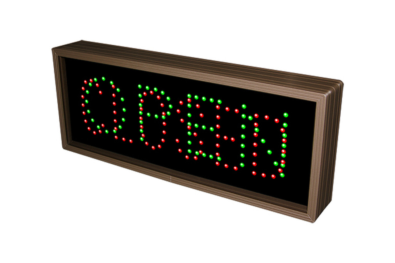 TCL Direct view LED Sign OPEN Closed LED Blank out Signs TAPCO