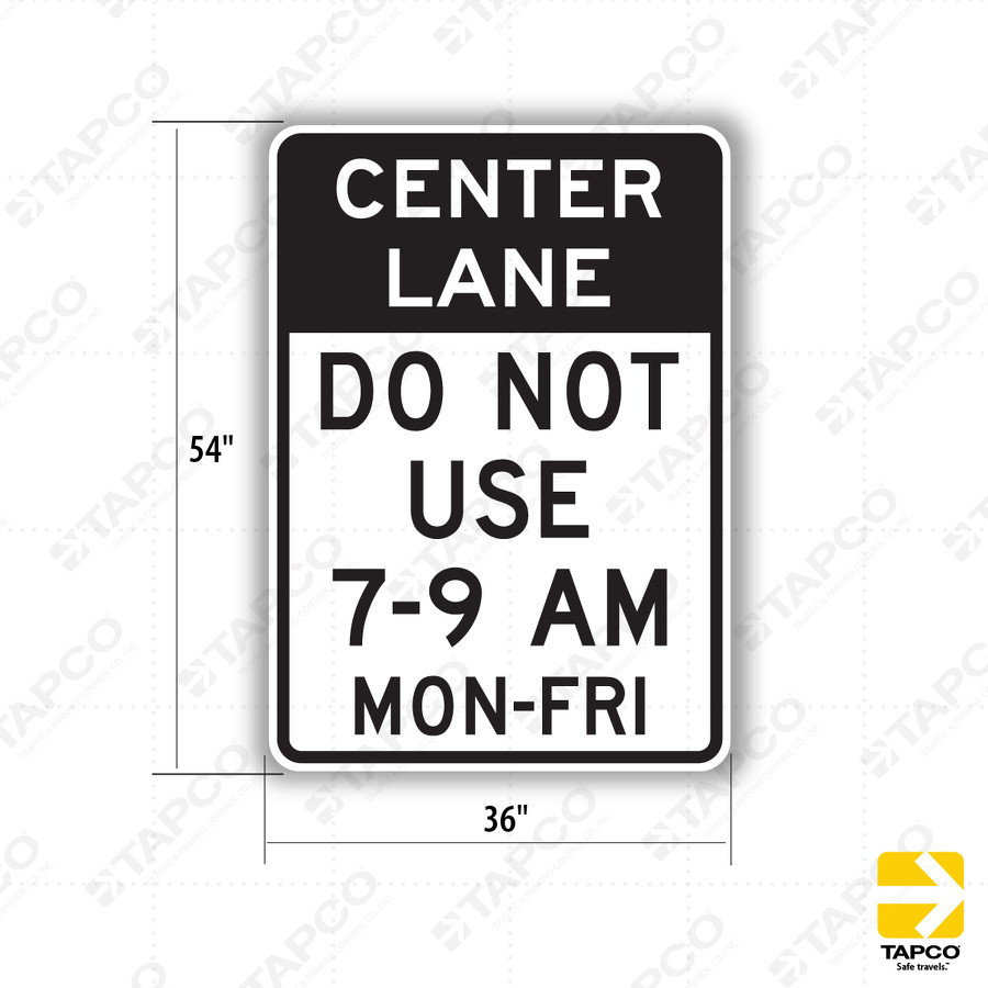 R3-9f Reversible Lane Control R3-9f - Lane Control Signs | TAPCO