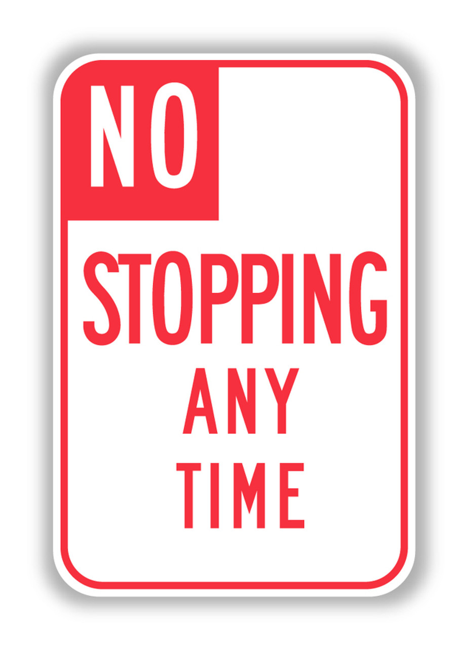 no stopping anytime