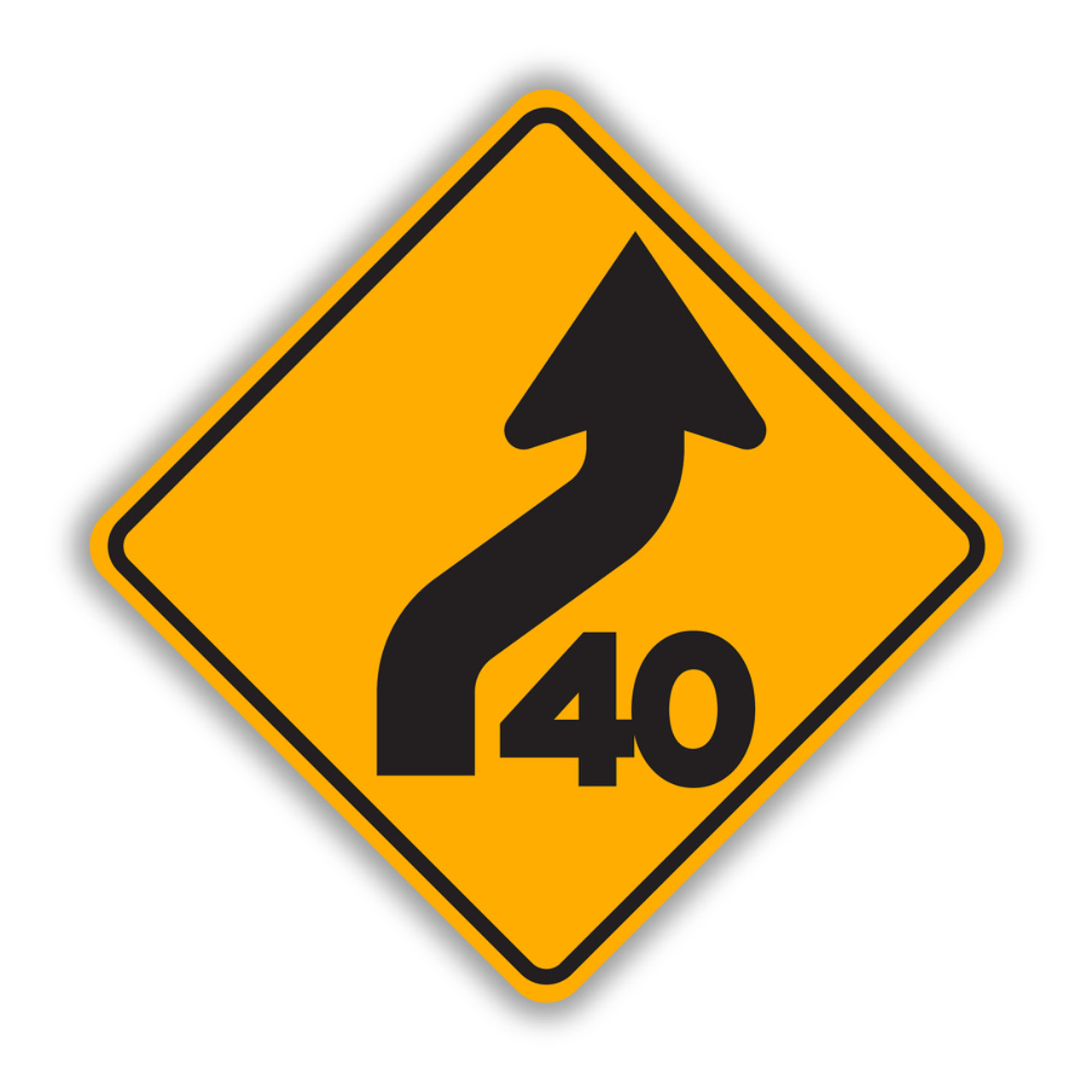slow ロードサイン Get 18x18 Stop and Slow Sign - 60 MIL – Olanzu