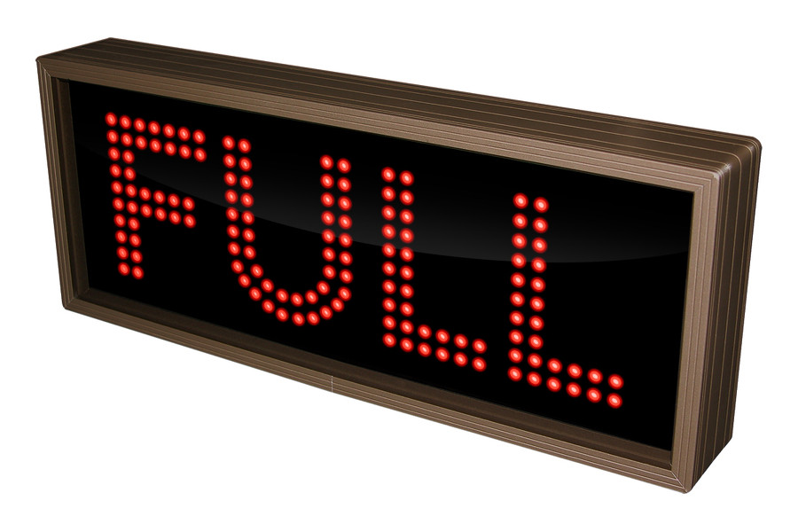 TCL Outdoor Blank-out LED Direct-view Parking Entrance/Exit Signs