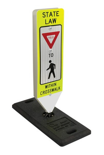 In-Street Pedestrian Crosswalk Signs