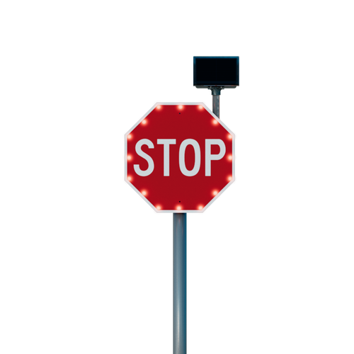 BlinkerStop® Flashing LED STOP Sign (R1-1) 16 LED