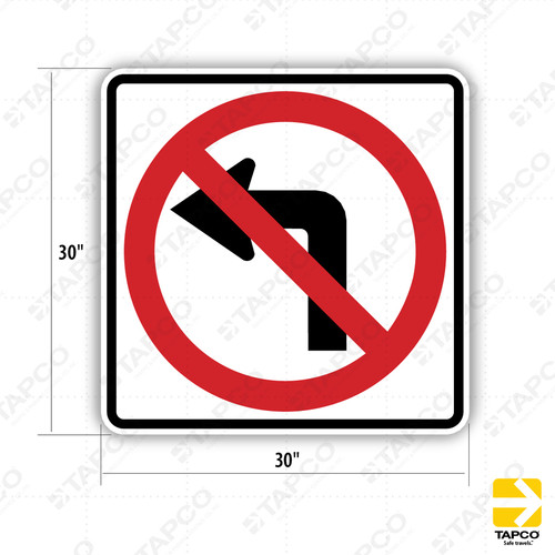 中野庸二、【out door in side(left)】 R3-5 LEFT TURN ONLY SIGN – Main Street Signs, Athaco Inc.