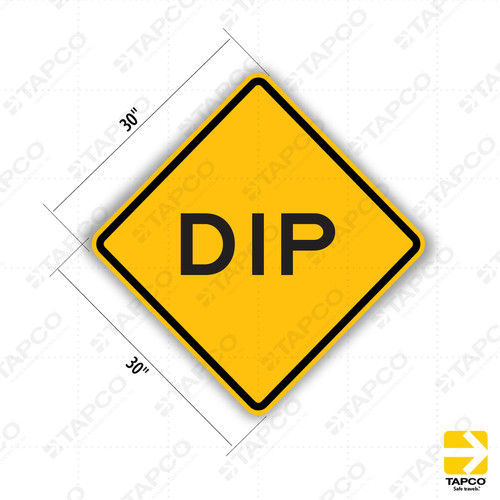 W8-16 METAL BRIDGE DECK Sign - Road Conditions Signs | TAPCO