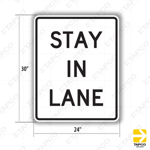 R4-11 BICYCLE (SYMBOL) MAY USE FULL LANE Sign - Lane Control