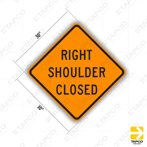 USA CLOSED看板 Crosswalk Closed Cross Here Arrow Sign, SKU: K2-1719-L