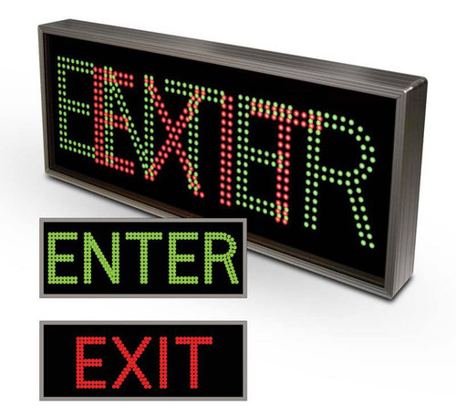 TCL Outdoor Blank-out LED Direct-view Parking Entrance/Exit Signs