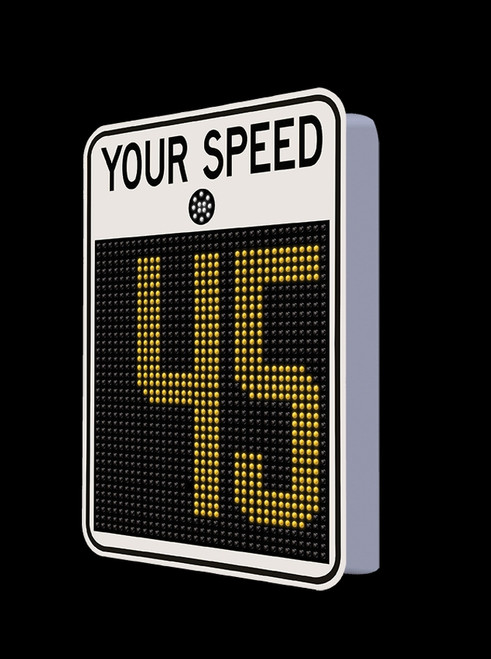 SafePace® EV 18FM Full Matrix Radar Feedback Sign - Full Matrix