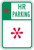 Custom Parking Sign R7-108