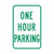 One Hour Parking Sign R7-5MA