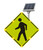 24/7 BlinkerSign® Flashing LED Pedestrian Crosswalk (Symbol) Sign W11-2 24/7 BlinkerSign® Flashing LED Pedestrian Crosswalk (Symbol) Sign W11-2