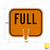 Cone and Delineator Full Sign