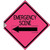 Roll-up Signface EMERGENCY SCENE Sign with directional arrow patch Roll-up Signface EMERGENCY SCENE Sign with directional arrow patch