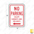 NO PARKING EXCEPT SUNDAYS AND HOLIDAYS (left arrow) Sign R7-3L