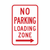 NO PARKING LOADING ZONE (right arrow) Sign R7-6R NO PARKING LOADING ZONE (right arrow) Sign R7-6R