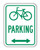 Bike (Symbol) PARKING (no arrow) Sign D4-3