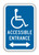 ADA Handicap (Symbol) ACCESSIBLE ENTRANCE (double arrow) DA-10D ADA Handicap (Symbol) ACCESSIBLE ENTRANCE (double arrow) DA-10D