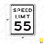 SPEED LIMIT 65 Sign R2-1