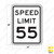 SPEED LIMIT 65 Sign R2-1