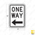 ONE WAY (left arrow) Sign R6-2L ONE WAY (left arrow) Sign R6-2L