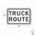 TRUCK ROUTE Sign R14-1