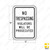 NO TRESPASSING VIOLATORS WILL BE PROSECUTED Sign H-28 NO TRESPASSING VIOLATORS WILL BE PROSECUTED Sign H-28