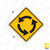 Roundabout (Symbol) Sign W2-6 Roundabout (Symbol) Sign W2-6