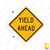 YIELD AHEAD Sign W3-2a YIELD AHEAD Sign W3-2a