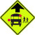 School Bus Stop Ahead Sign S3-1