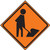 Roll-Up Sign Face Workers (Symbol) Roll-Up Sign Face Workers (Symbol)