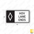 R3-15b HOV LANE ENDS Sign