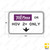R3-44a TOLL (specified logo) OR HOV 2+ ONLY Sign