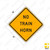W10-9 NO TRAIN HORN Sign