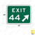 E5-1a EXIT GORE NUMBER Sign