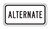 M4-1 ALTERNATE Sign