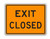 E5-2a EXIT CLOSED Sign