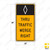 W74-1 (CA) HOV THRU TRAFFIC MERGE RIGHT/LEFT (Specify) Sign