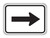 M6-1 Directional Arrow (Right or Left) Sign