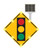BlinkerSign® Flashing LED Signal Ahead Sign W3-3 BlinkerSign® Flashing LED Signal Ahead Sign W3-3